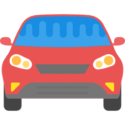 Car icon drive focus