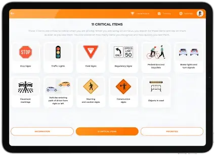 Tablet Dashboard